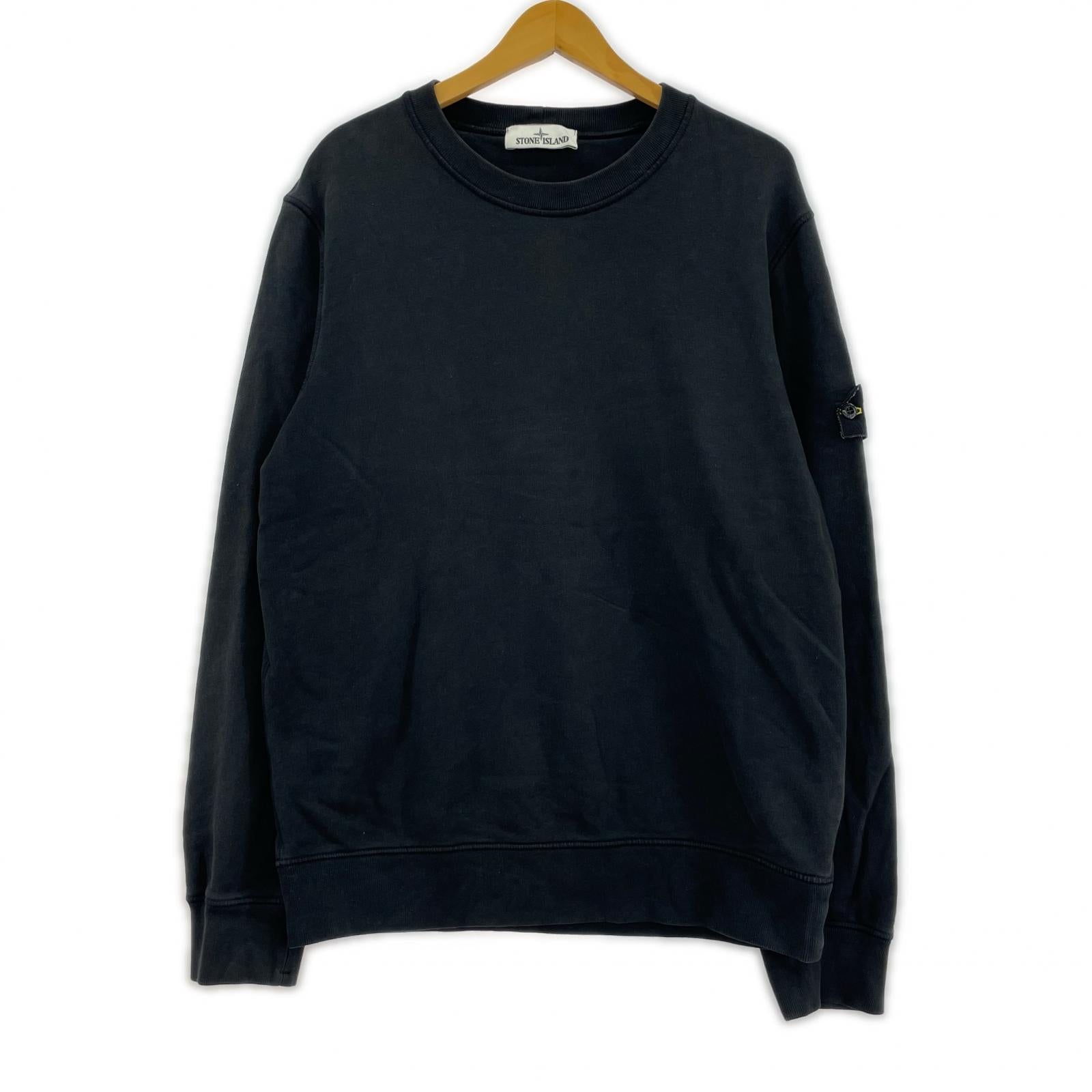 スウェット 21aw クルーネックスウェット BLK L L ブラック