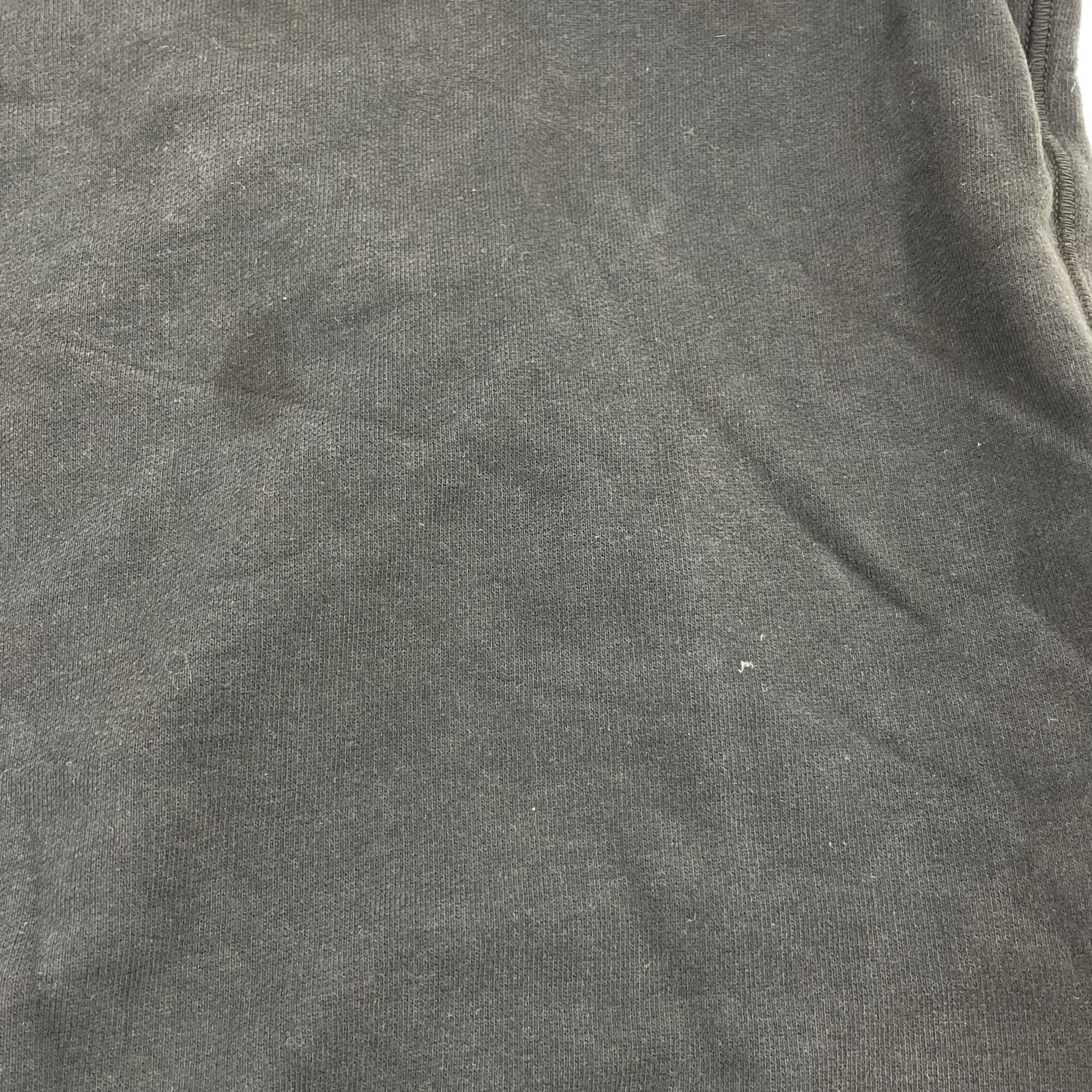 スウェット 21aw クルーネックスウェット BLK L L ブラック