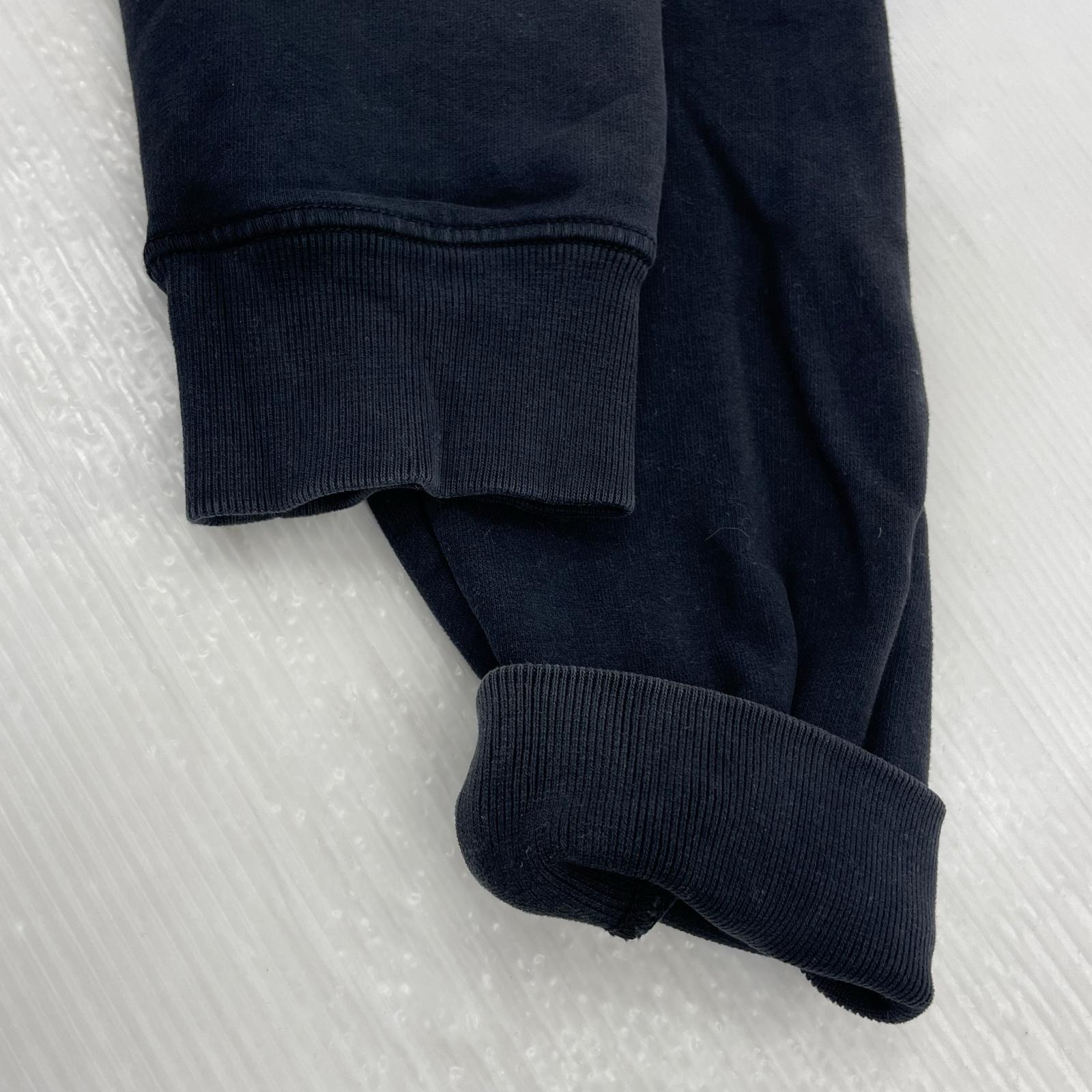 スウェット 21aw クルーネックスウェット BLK L L ブラック