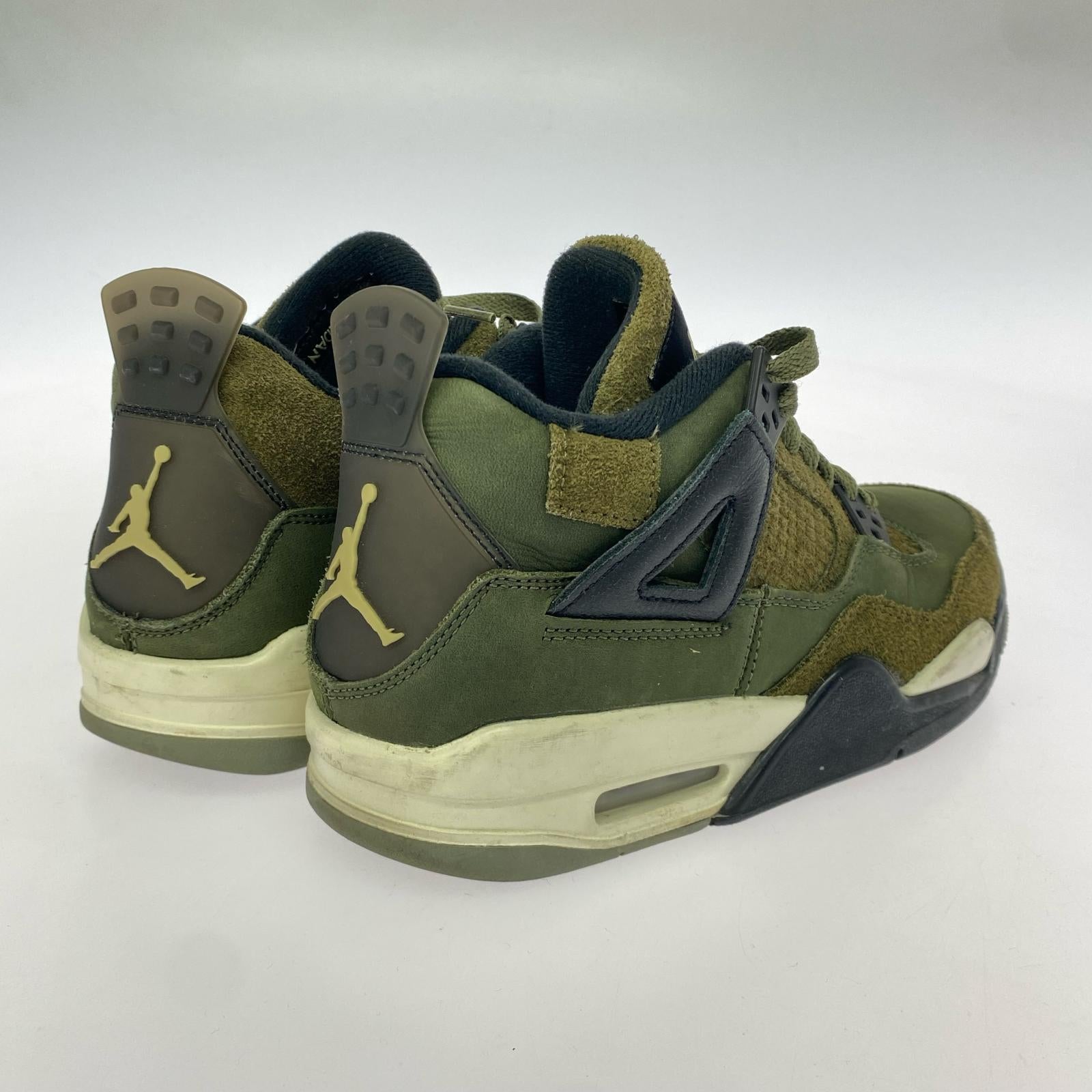スニーカー Air Jordan 4 Retro Low Craft カーキ (24.0) 24cm (US6 UK5 1/2 EU38)