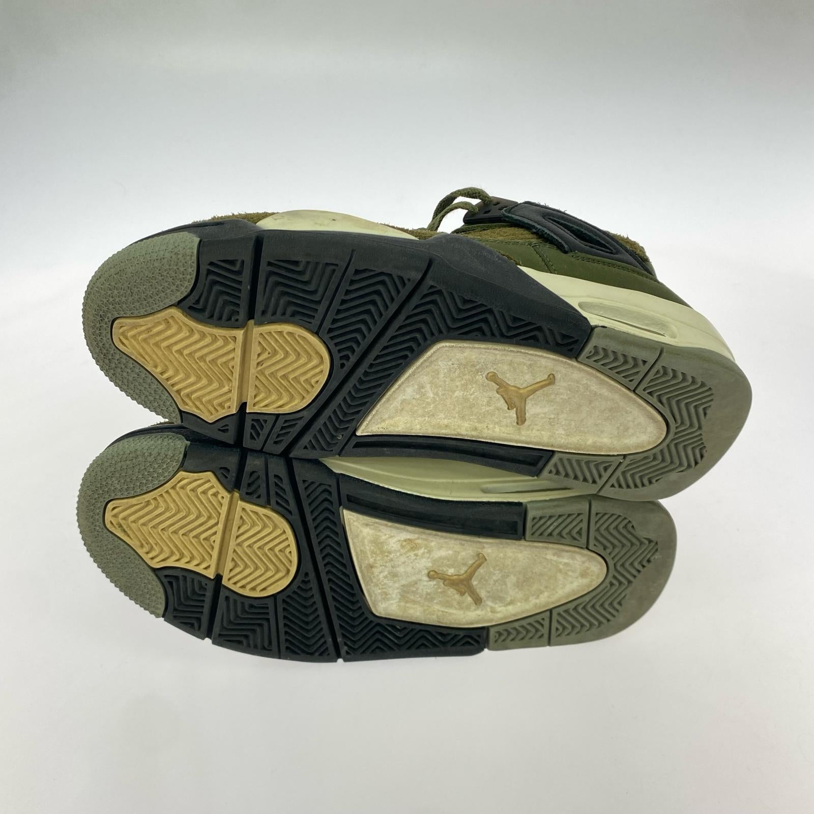 スニーカー Air Jordan 4 Retro Low Craft カーキ (24.0) 24cm (US6 UK5 1/2 EU38)