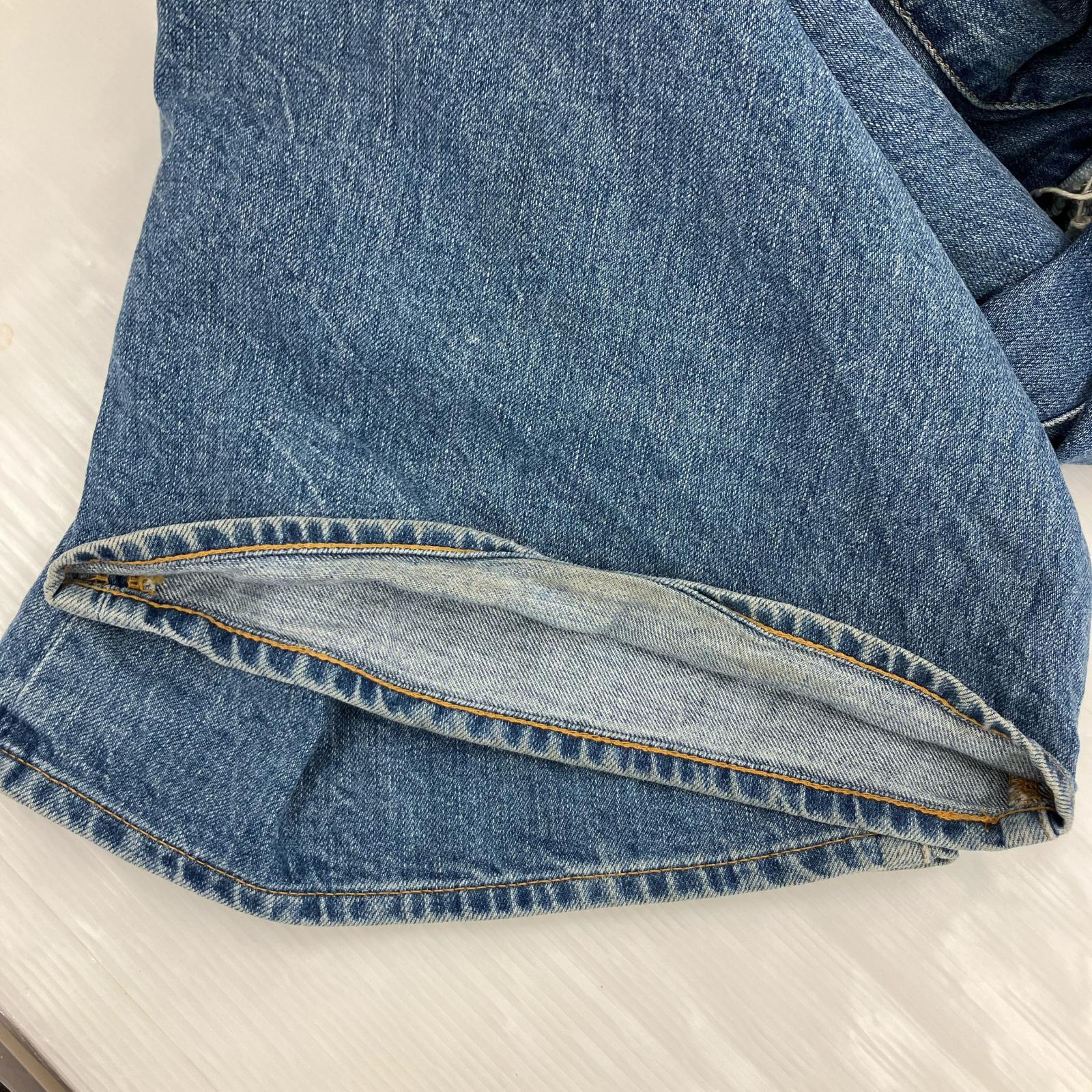 デニムパンツ 2TONE BAGGY DENIM PANTS 2 Jie-23W-PT02 2 ブルー