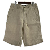 ショートパンツ YAMANE LINEN SHORTS W32 ベージュ 32 ベージュ