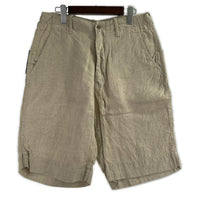 ショートパンツ YAMANE LINEN SHORTS W32 ベージュ 32 ベージュ