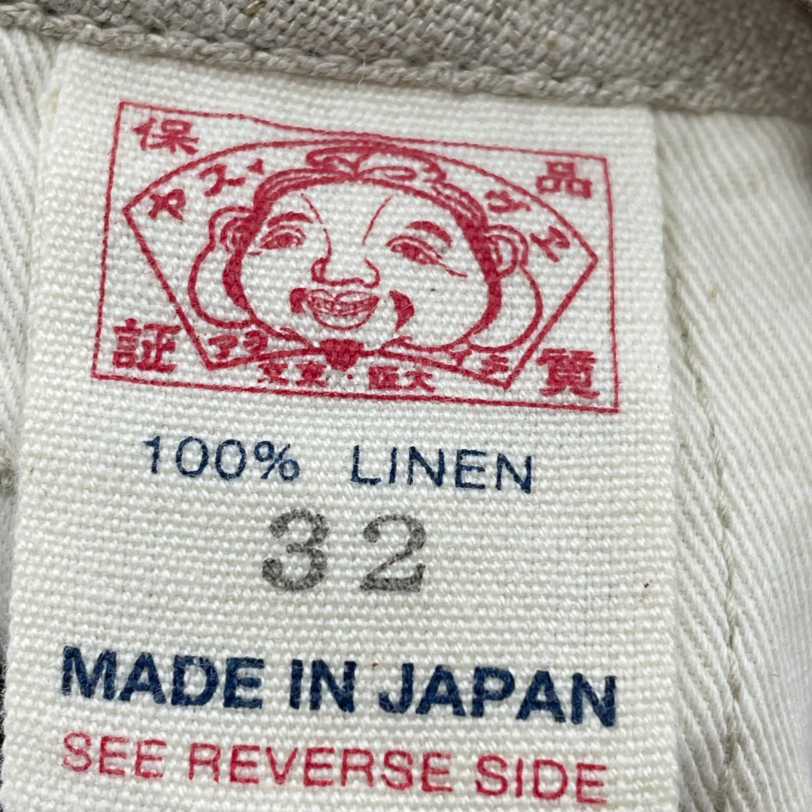 ショートパンツ YAMANE LINEN SHORTS W32 ベージュ 32 ベージュ