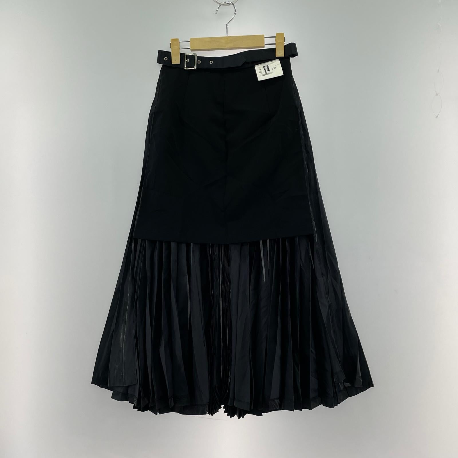 ロングスカート noir kei ninomiya S ブラック