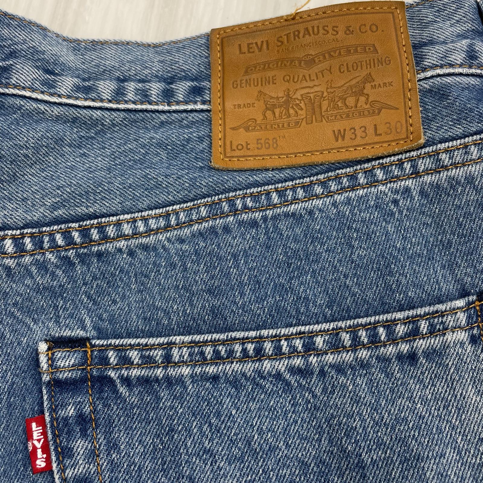 デニムパンツ Levi's 568 ルーズストレート デニムパンツ IB