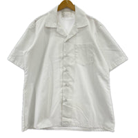 長袖シャツ SMOCK メディカルシャツ M ホワイト