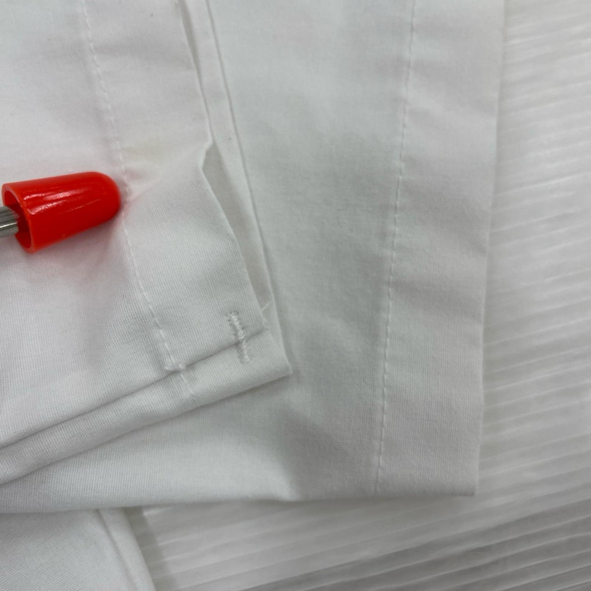 長袖シャツ SMOCK メディカルシャツ M ホワイト
