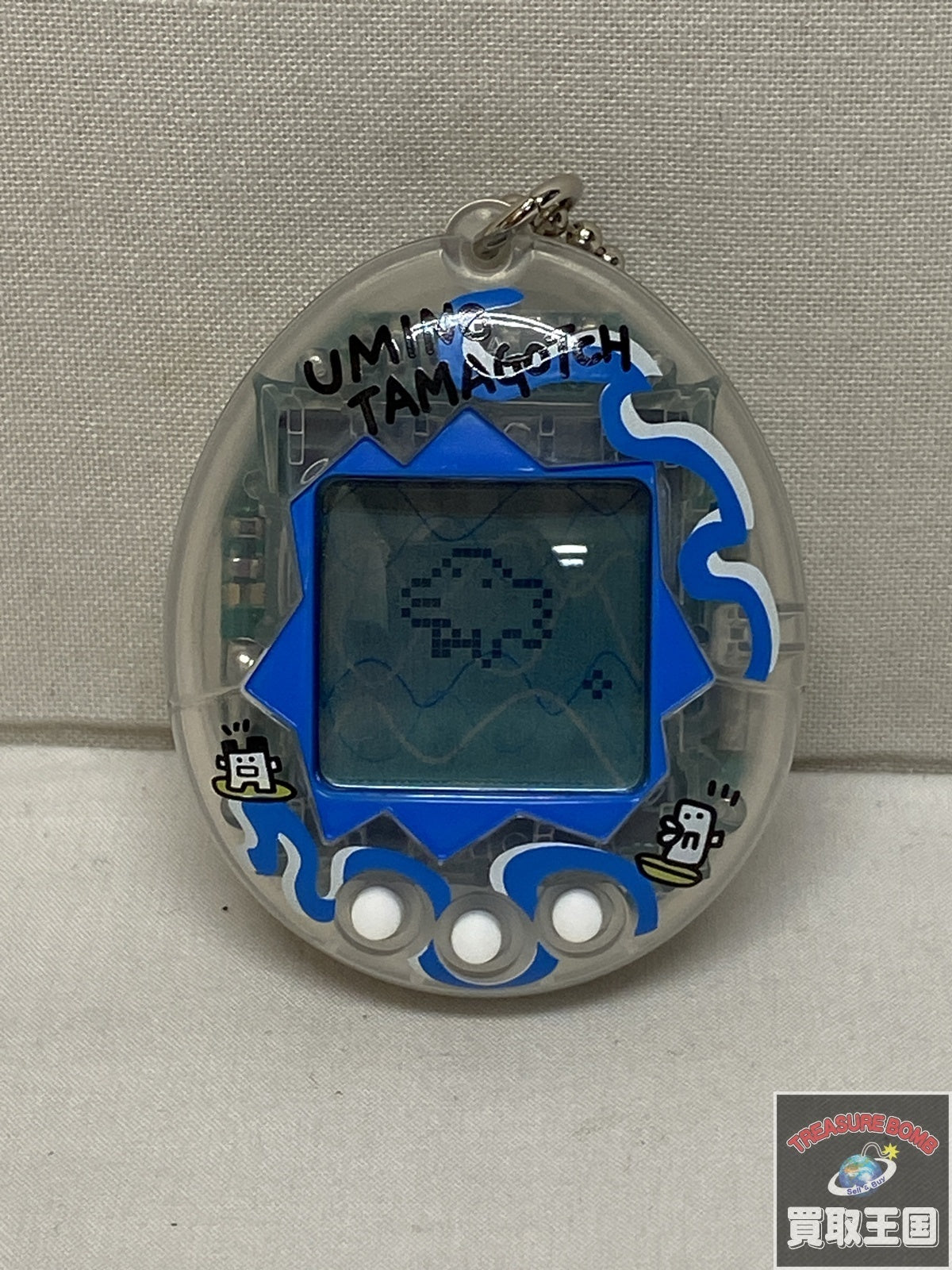海で発見!たまごっち クリア フィギュア/グッズ
