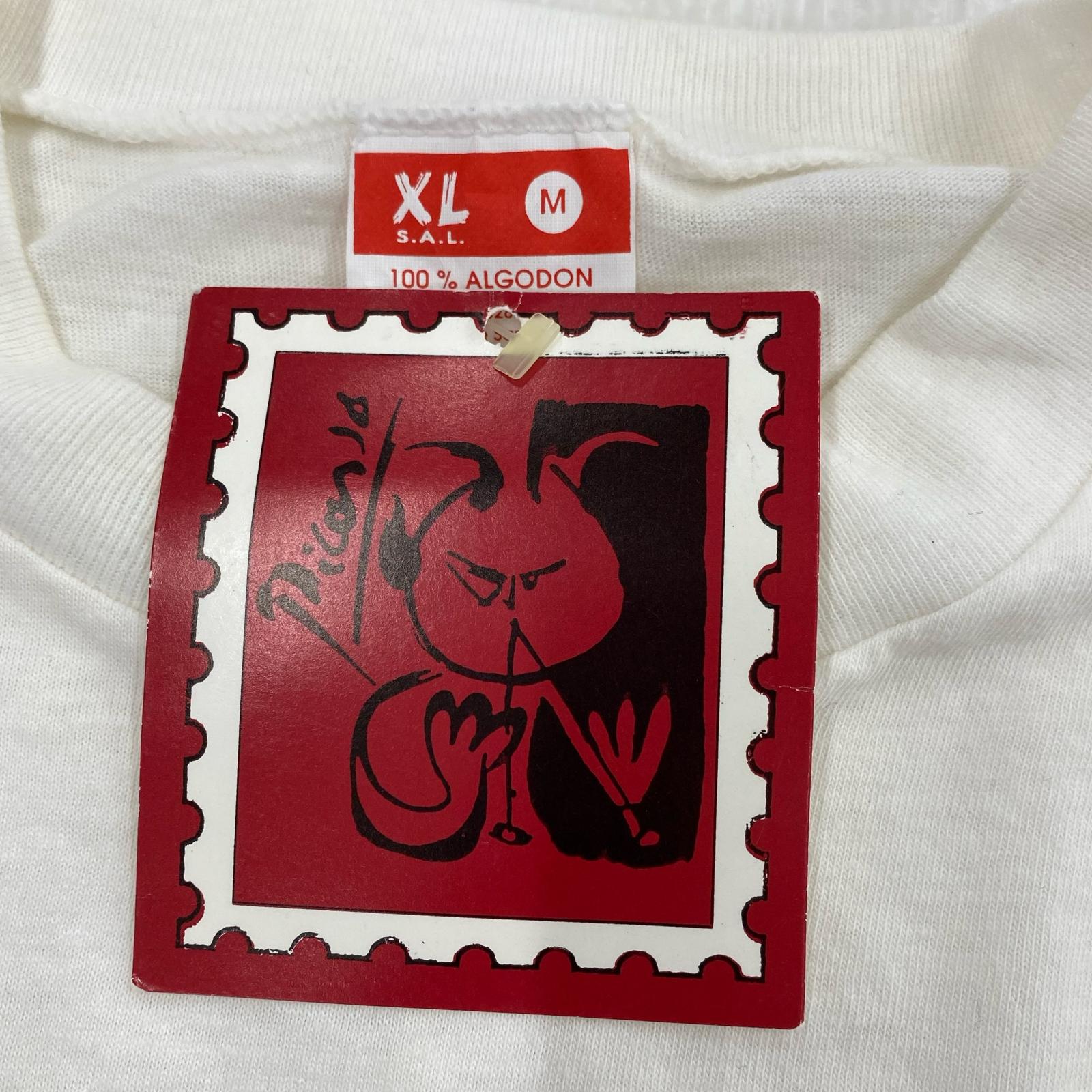 半袖Tシャツ 90s Picasso Tee 白 M M ホワイト