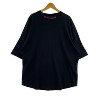 半袖Tシャツ ネックロゴS/Sカットソー ブラック (L) L ブラック
