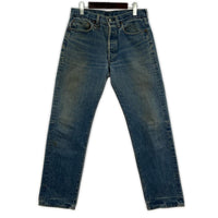デニムパンツ 80s 501 刻印558 黒カン W32L34 32 ブルー