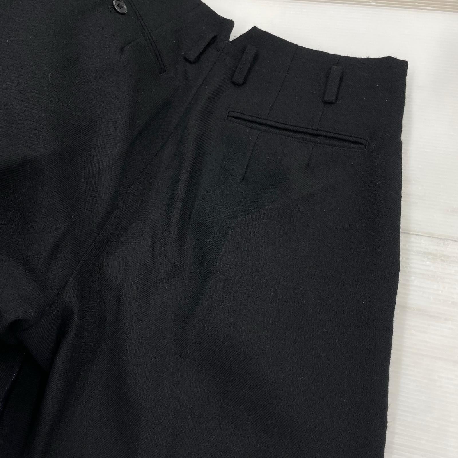 パンツ Y's for men 茶タグ 90s 6タックスラックス M ブラック