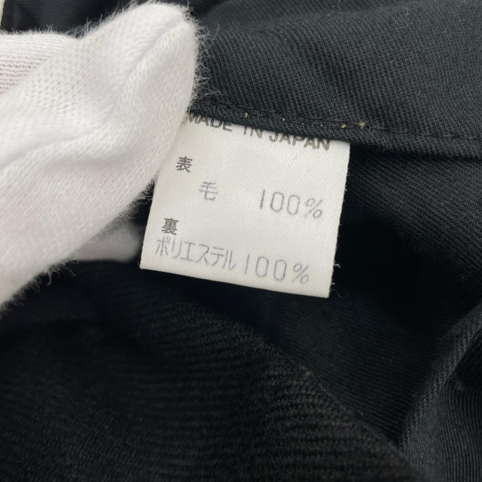パンツ Y's for men 茶タグ 90s 6タックスラックス M ブラック
