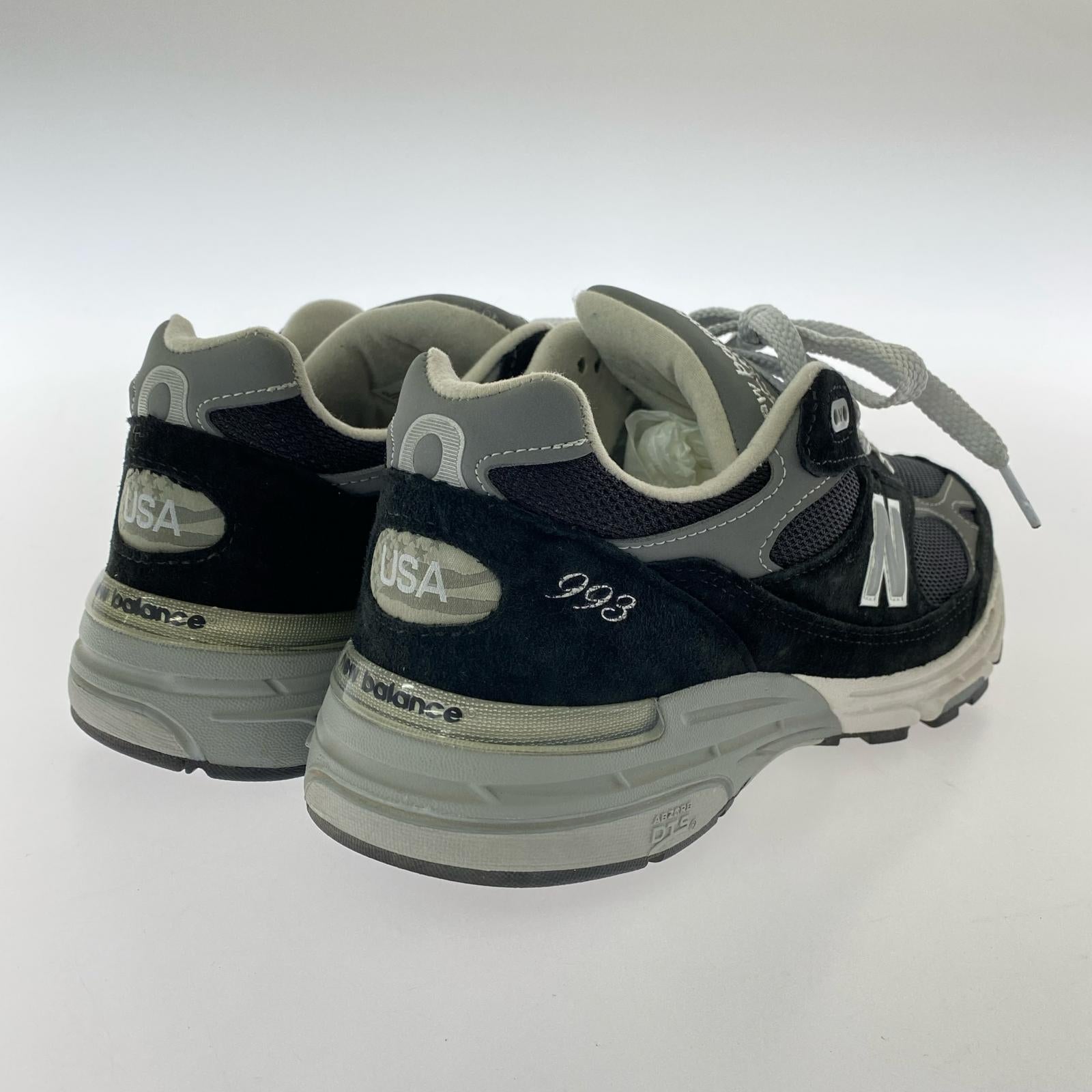 スニーカー MADE IN USA 993 Black 27cm (US9 UK8 1/2 EU44) ブラック
