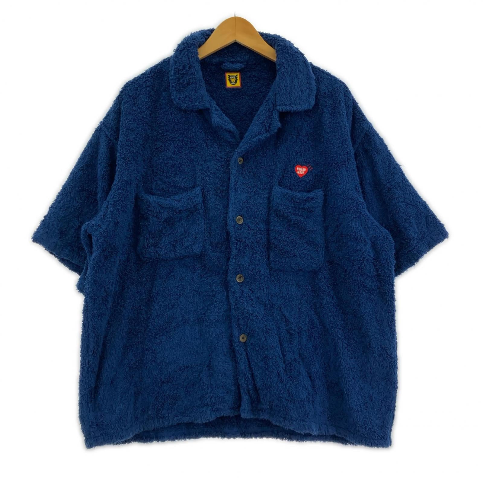 半袖シャツ HUMAN MADE PILE ALOHA SHIRT