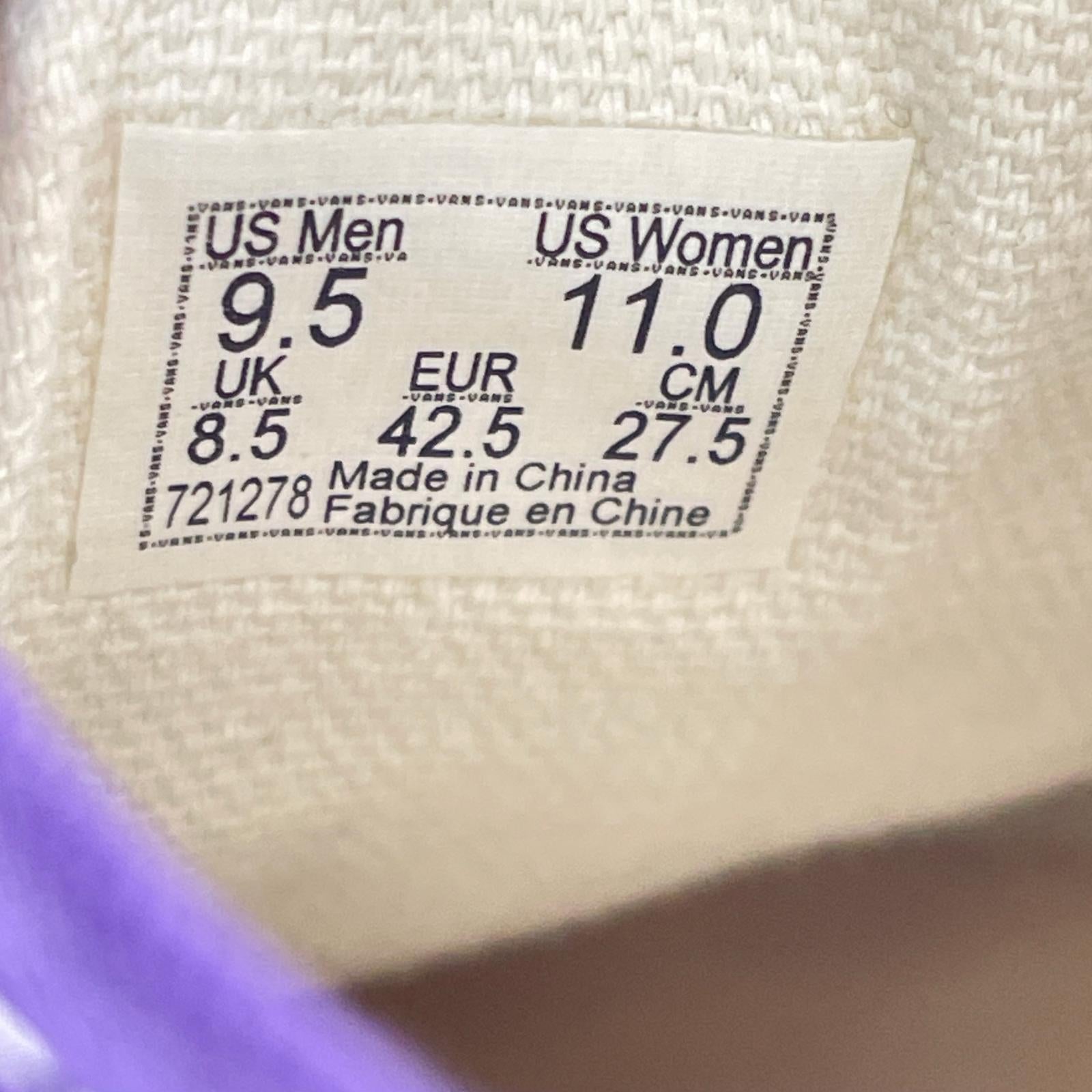 スニーカー Authentic Reissue 紫(27.5) 27.5cm (US9 1/2 UK9 EU45) パープル