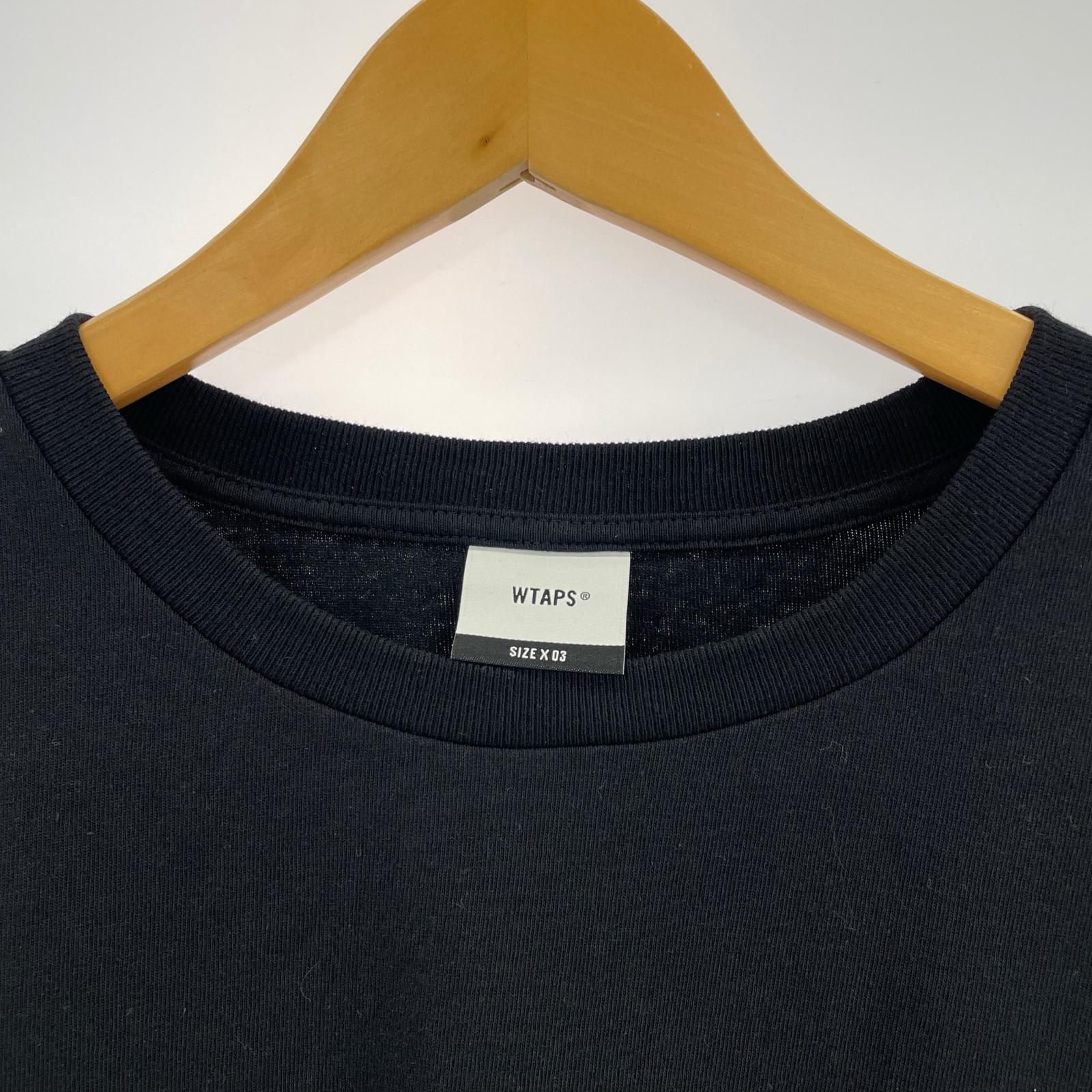 長袖Tシャツ SNEAK カットソー ブラック X03 ブラック