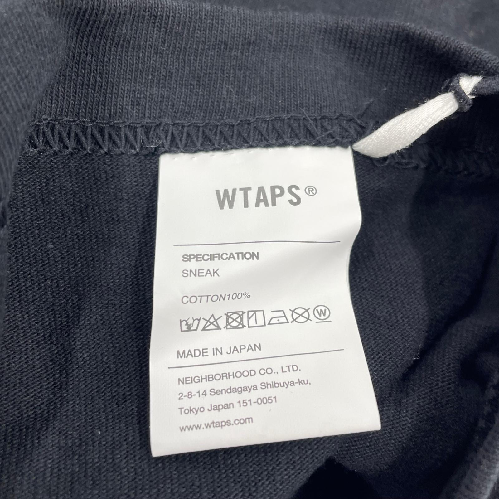長袖Tシャツ SNEAK カットソー ブラック X03 ブラック