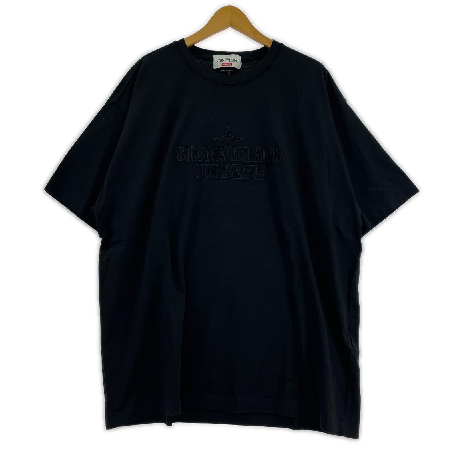 半袖Tシャツ × STONE ISLAND S/S Top ブラック XL ブラック