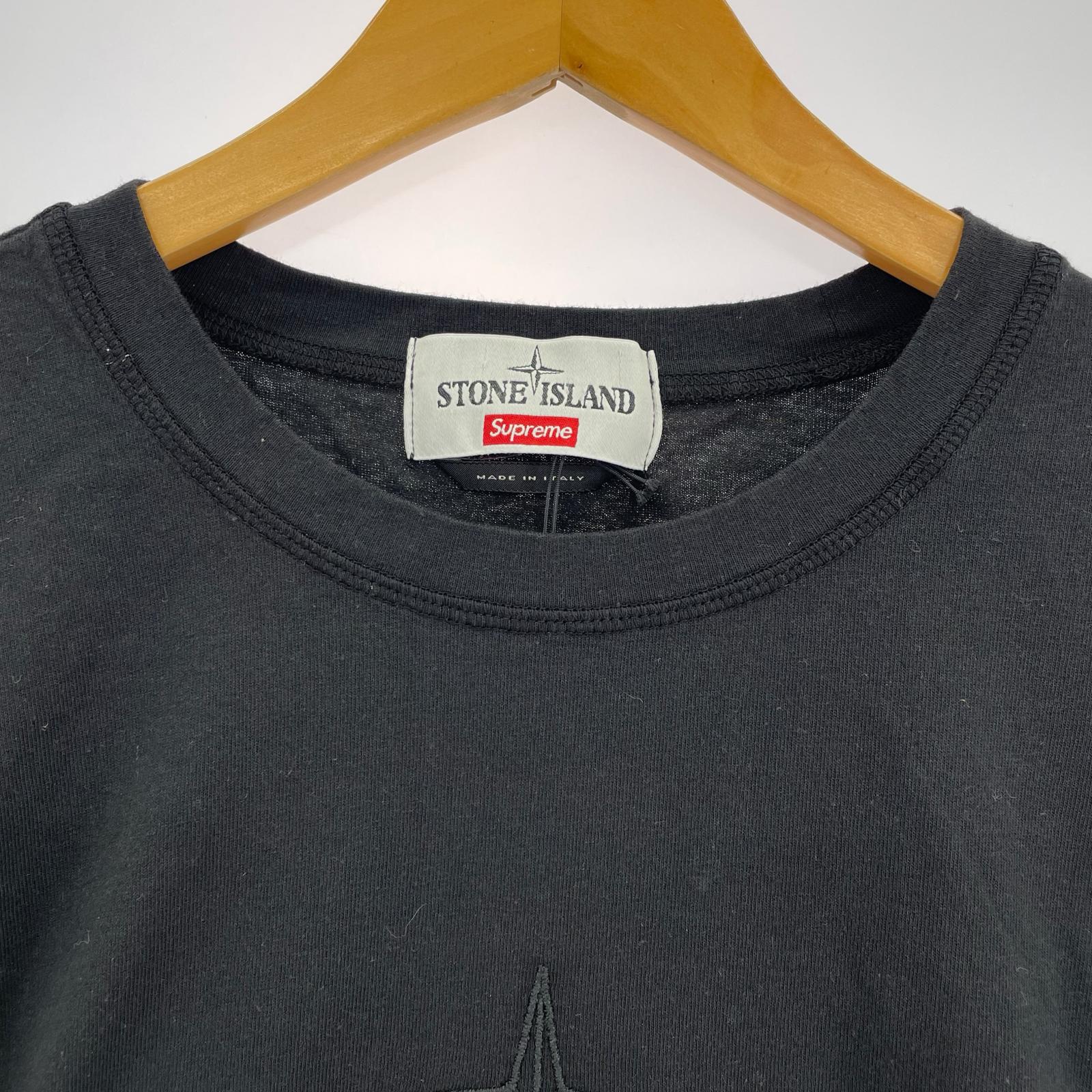 半袖Tシャツ × STONE ISLAND S/S Top ブラック XL ブラック
