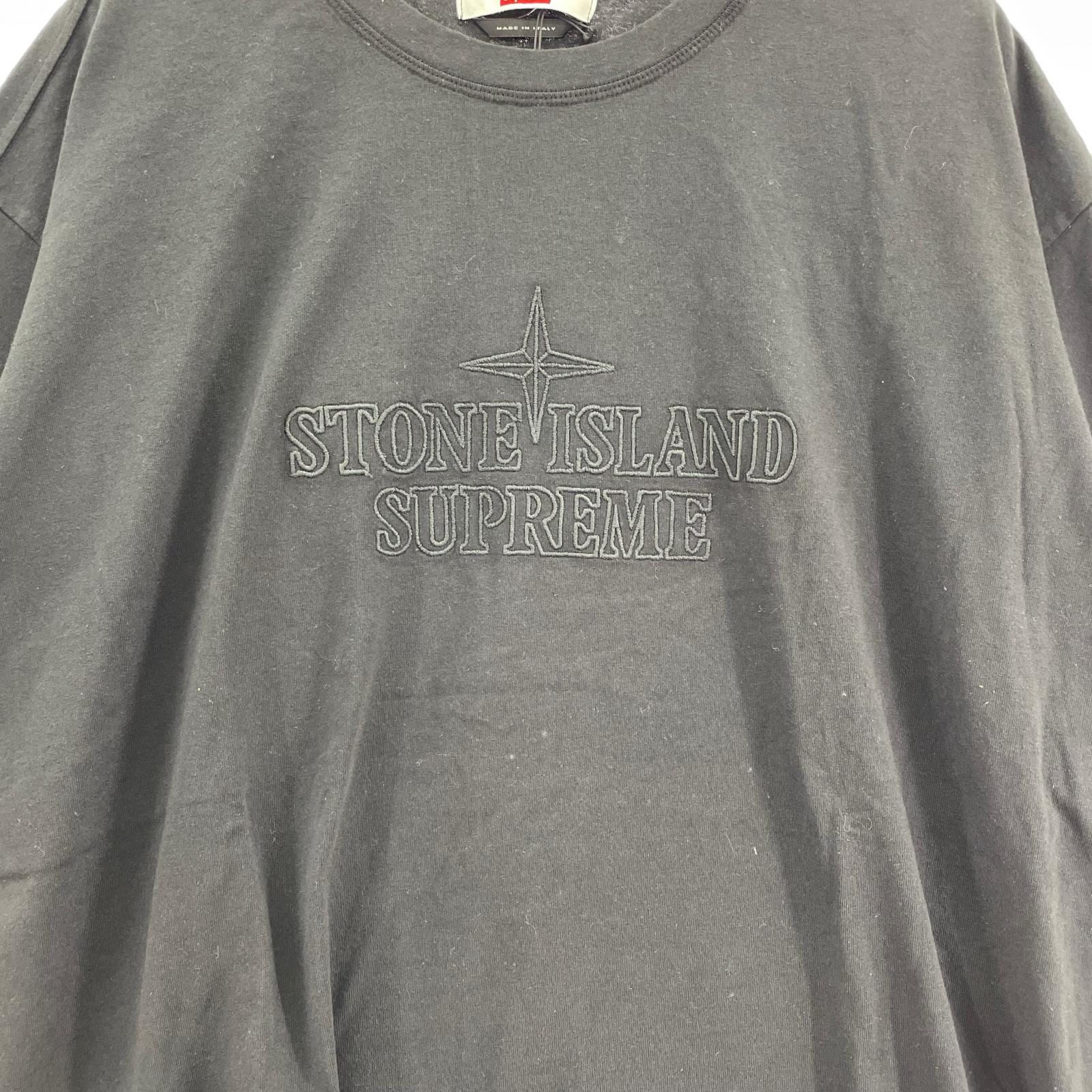 半袖Tシャツ × STONE ISLAND S/S Top ブラック XL ブラック
