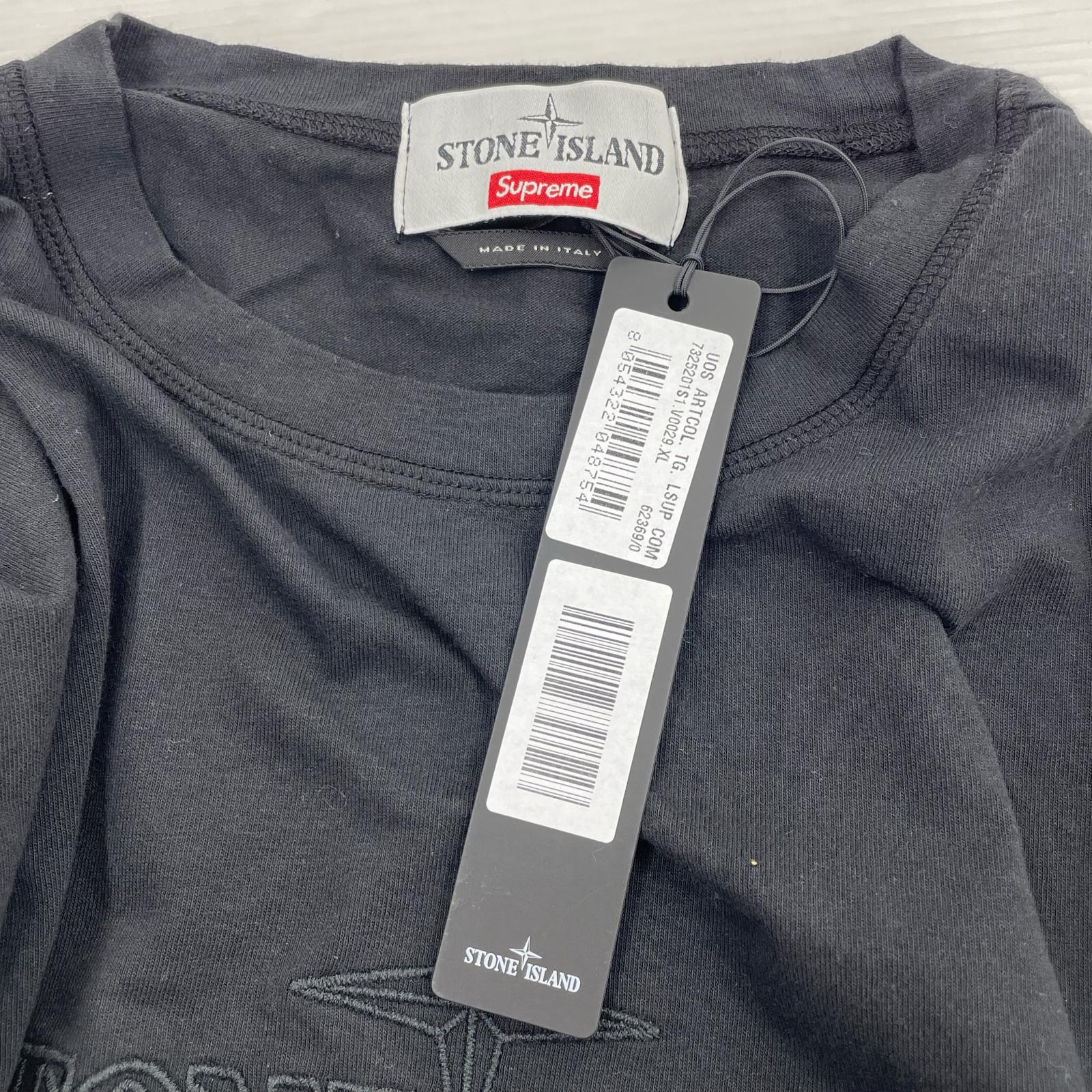 半袖Tシャツ × STONE ISLAND S/S Top ブラック XL ブラック