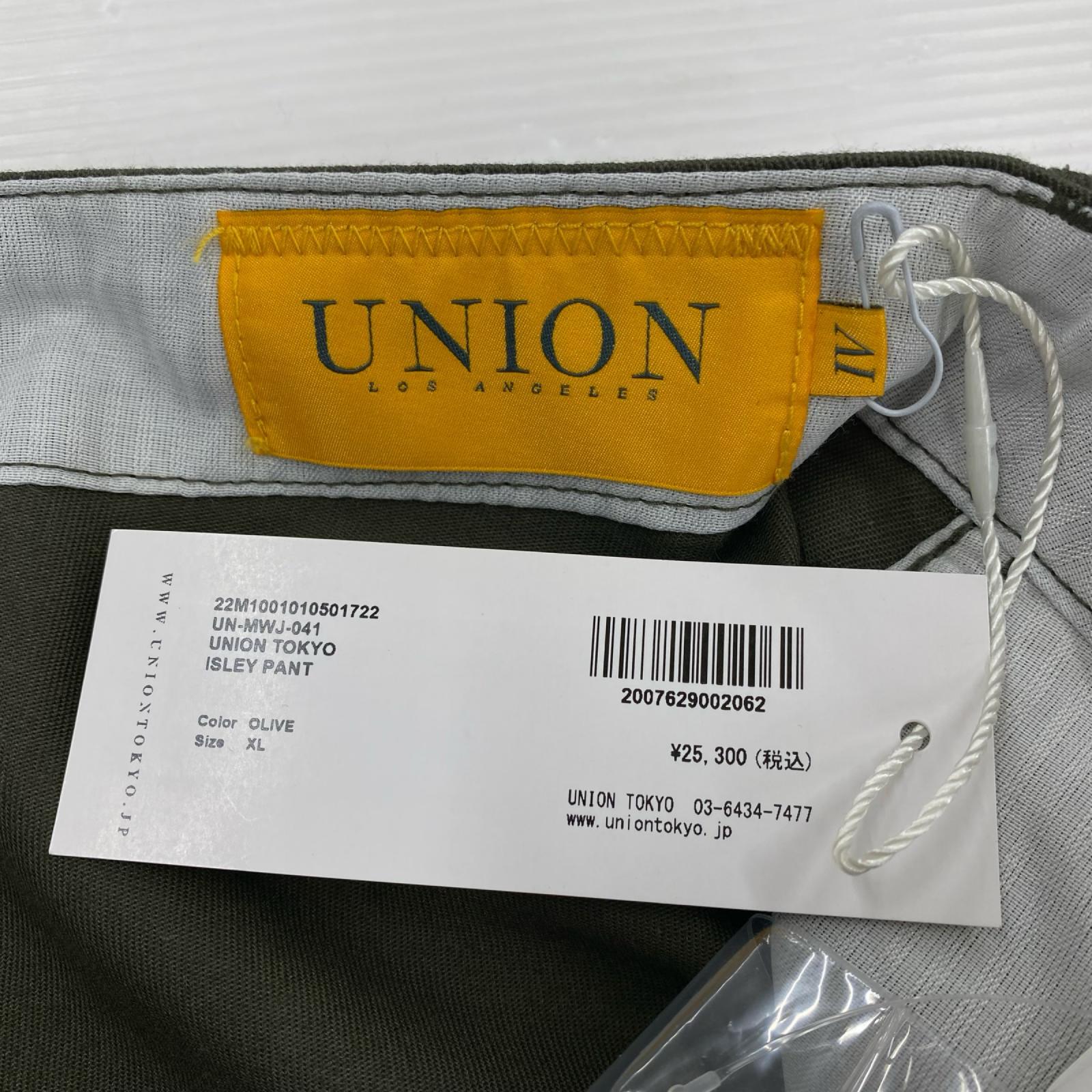 パンツ UNION LOS ANGELES ISLEY PANT カーキ