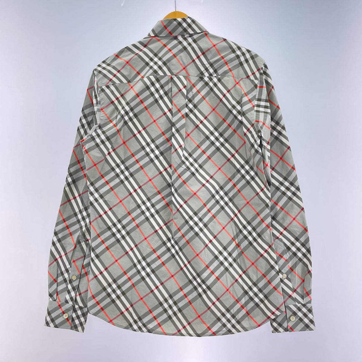 長袖シャツ チェックシャツ GRY (XS) グレー