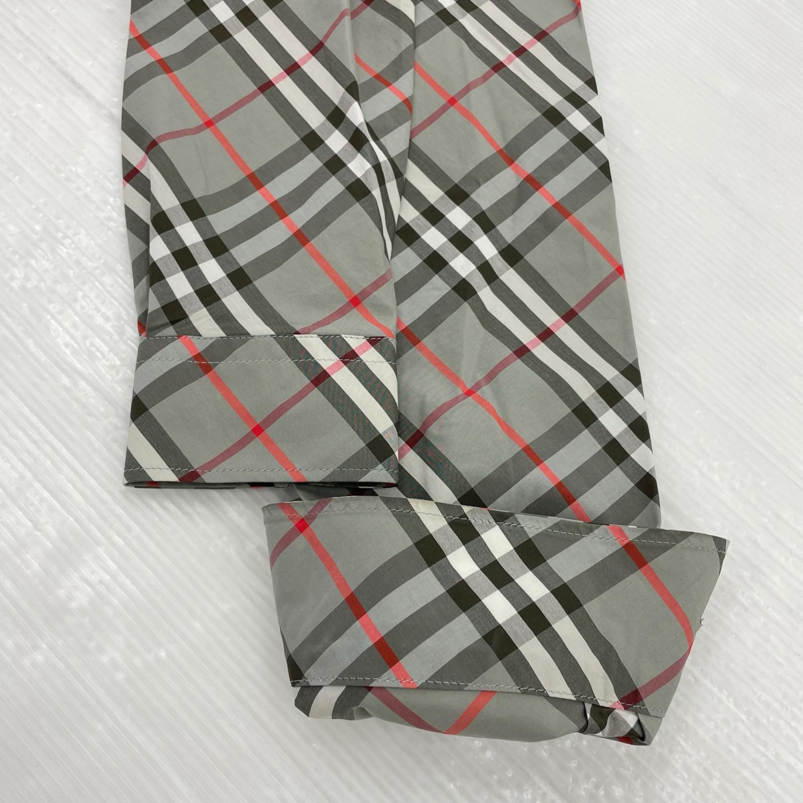 長袖シャツ チェックシャツ GRY (XS) グレー