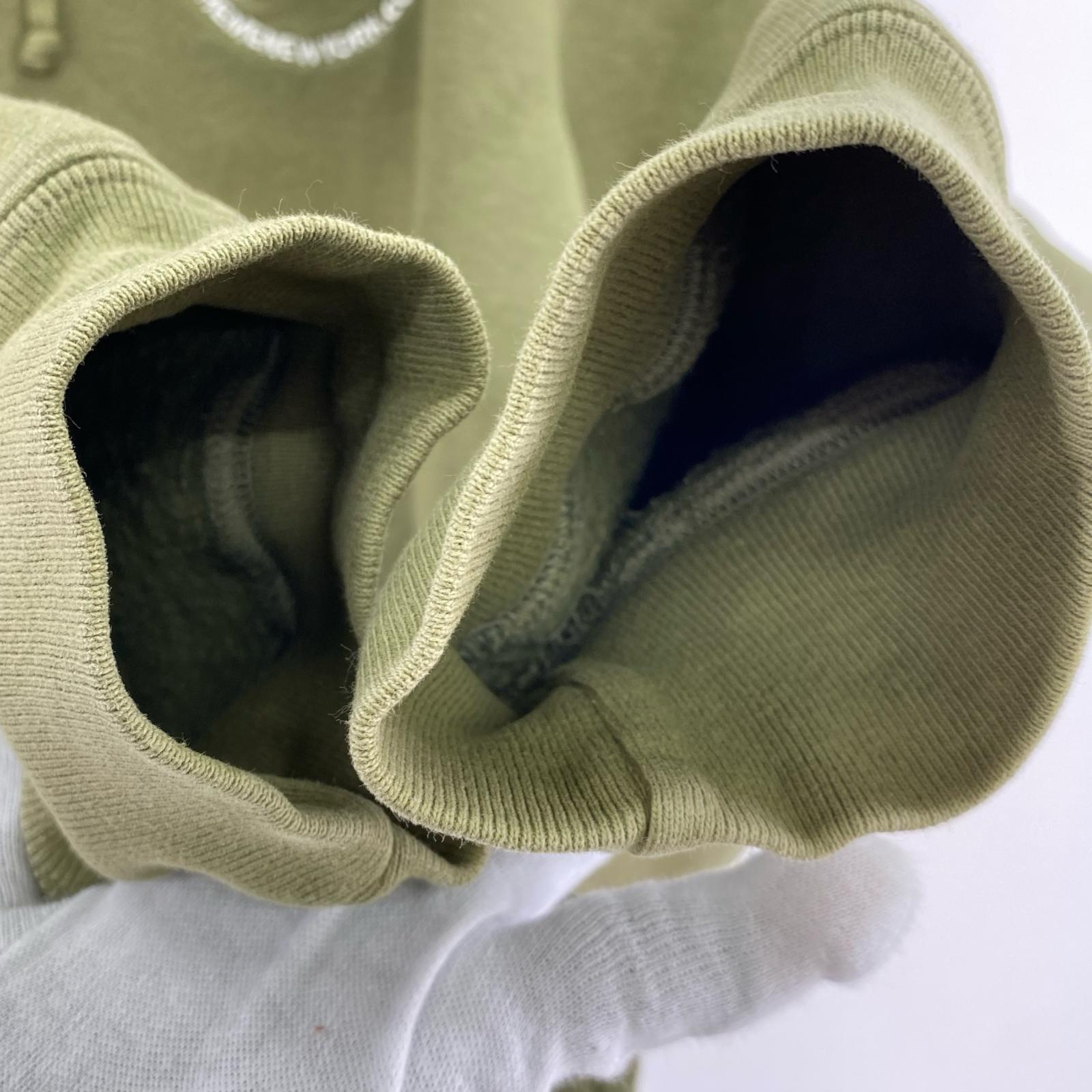 パーカー 22AW supreme duck down records L グリーン