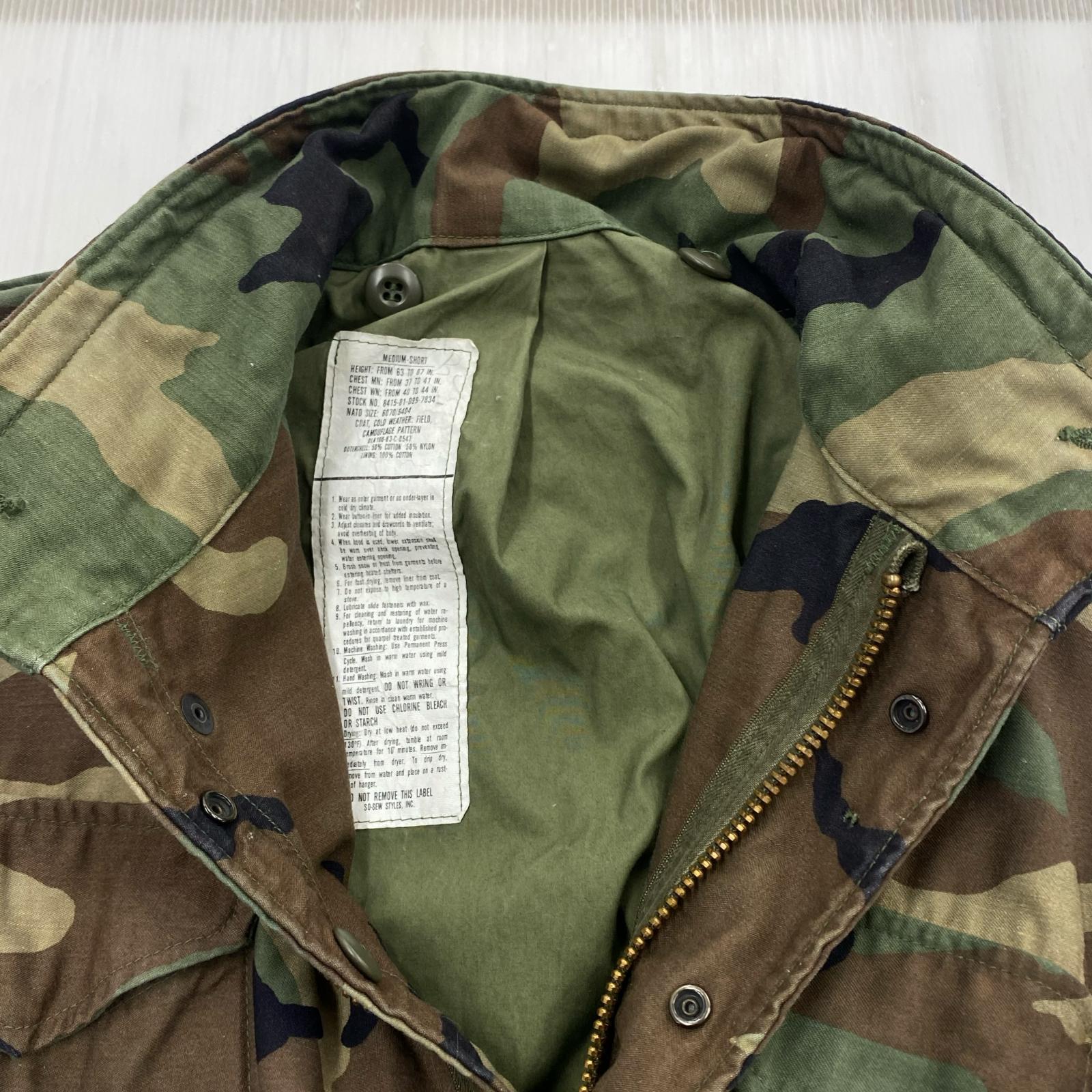 ジャケット US ARMY COLD WEATHER (M) M