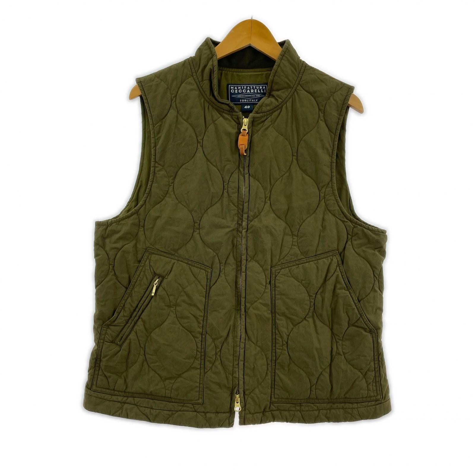 長袖シャツ MANIFATTURA CECCARELLI カーキ (40) 40 カーキ