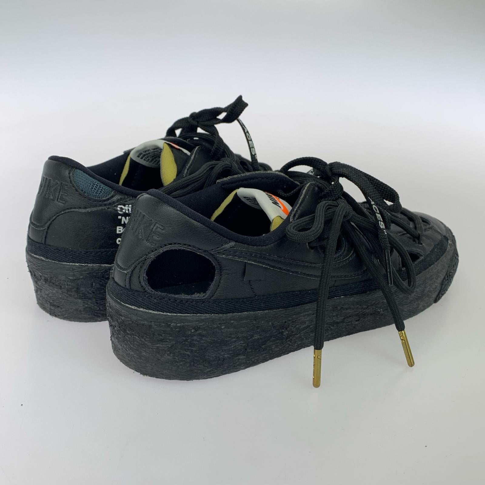 スニーカー ×OFF-WHITE BLAZER LOW 27.5cm BLK 27.5cm (US9 1/2 UK9 EU45) ブラック