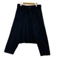 パンツ ウールサルエルパンツ 2009 ブラック