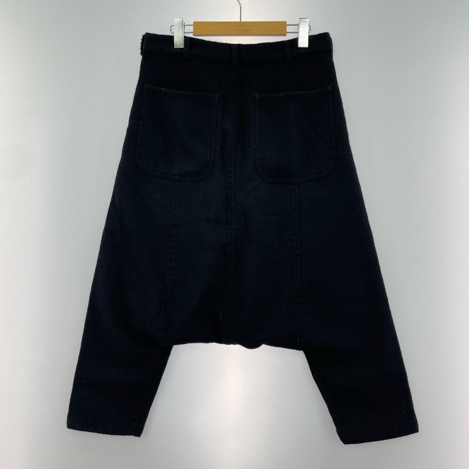 パンツ ウールサルエルパンツ 2009 ブラック