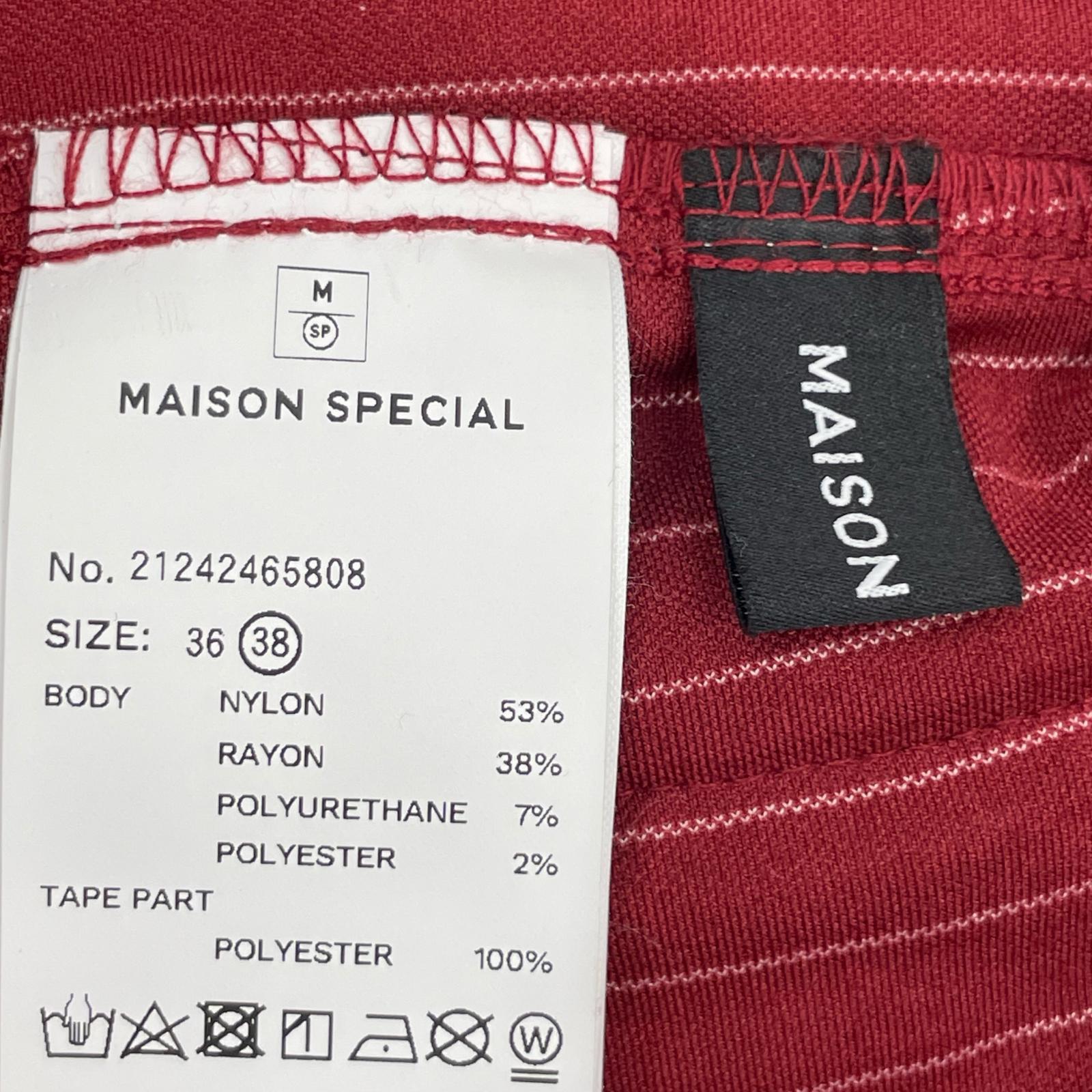 パンツ 24AW Stripe Track Pants 38 38 レッド