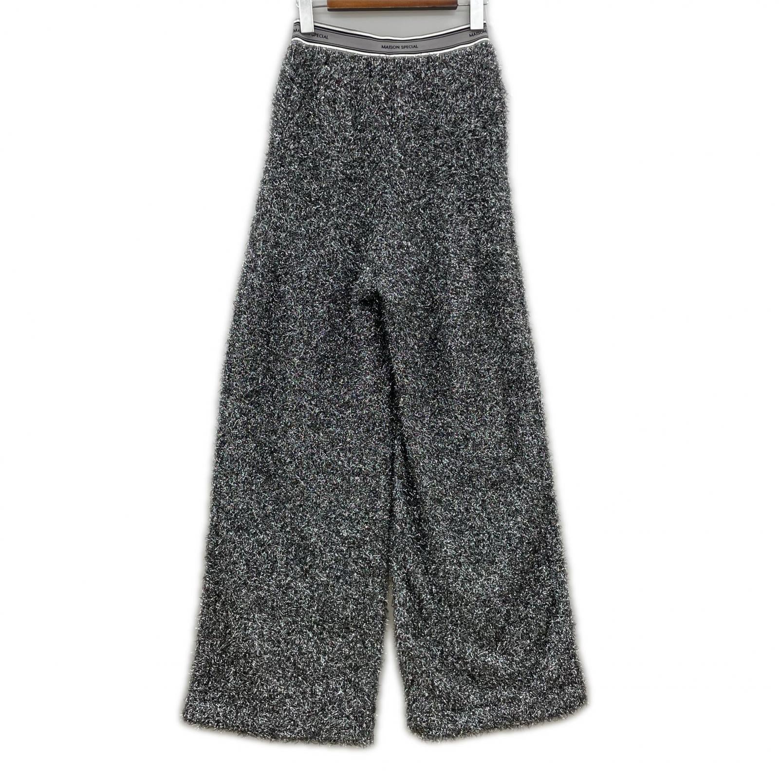 パンツ Logo Band Glitter Pants 38 GRY 38 グレー
