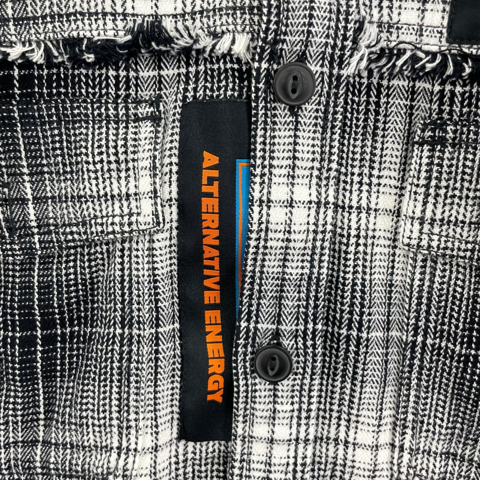 長袖シャツ 18ss S-MILLER-PAYCH フランネルシャツ (XXL) ブラック