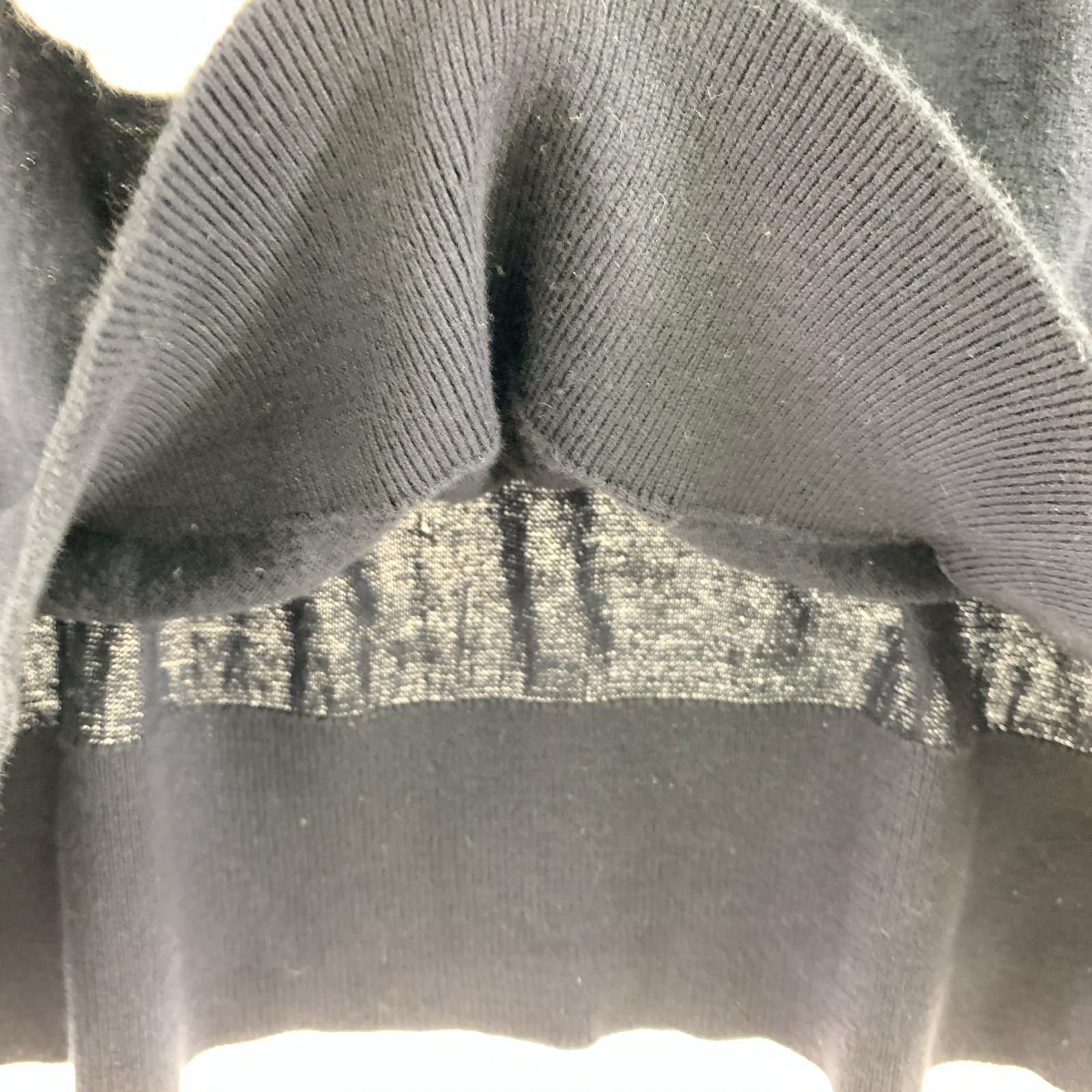 ニット sea island cotton ネイビー