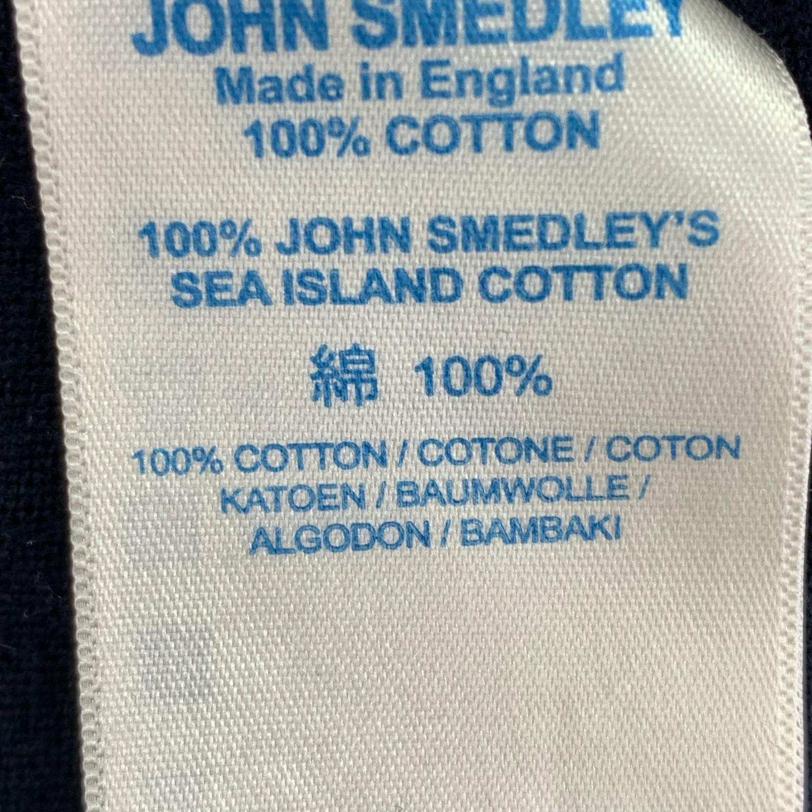 ニット sea island cotton ネイビー