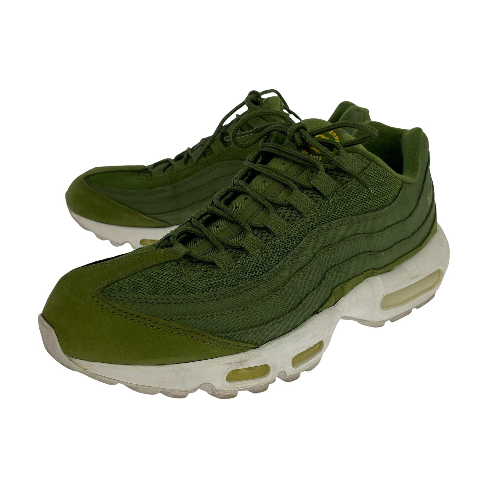 スニーカー ×stussy olive 95 28.5cm (US10 1/2 UK10 EU47) グリーン
