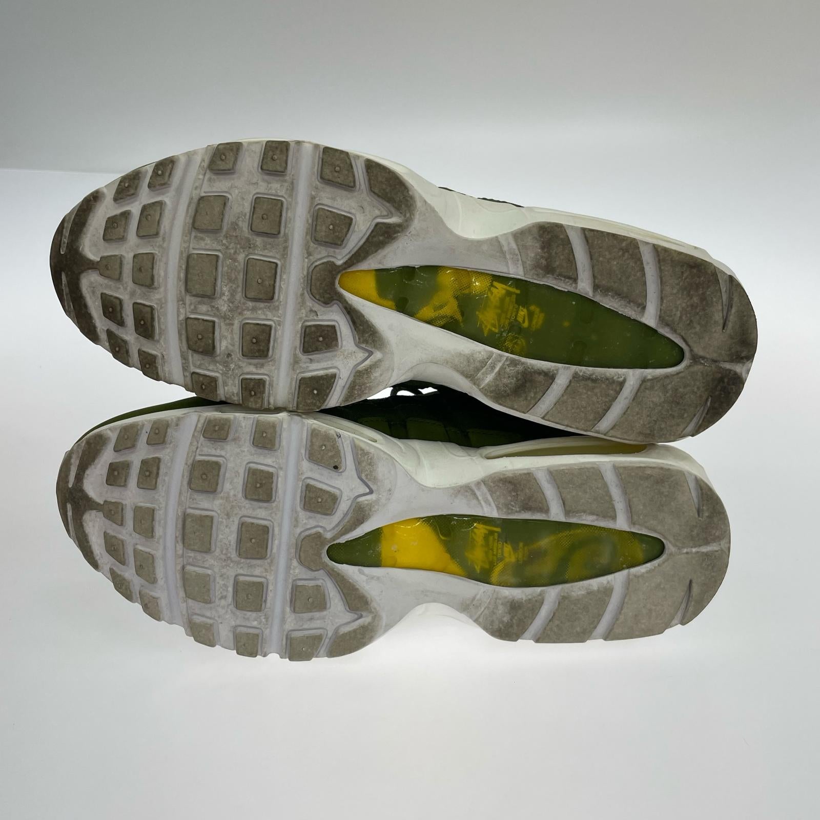 スニーカー ×stussy olive 95 28.5cm (US10 1/2 UK10 EU47) グリーン