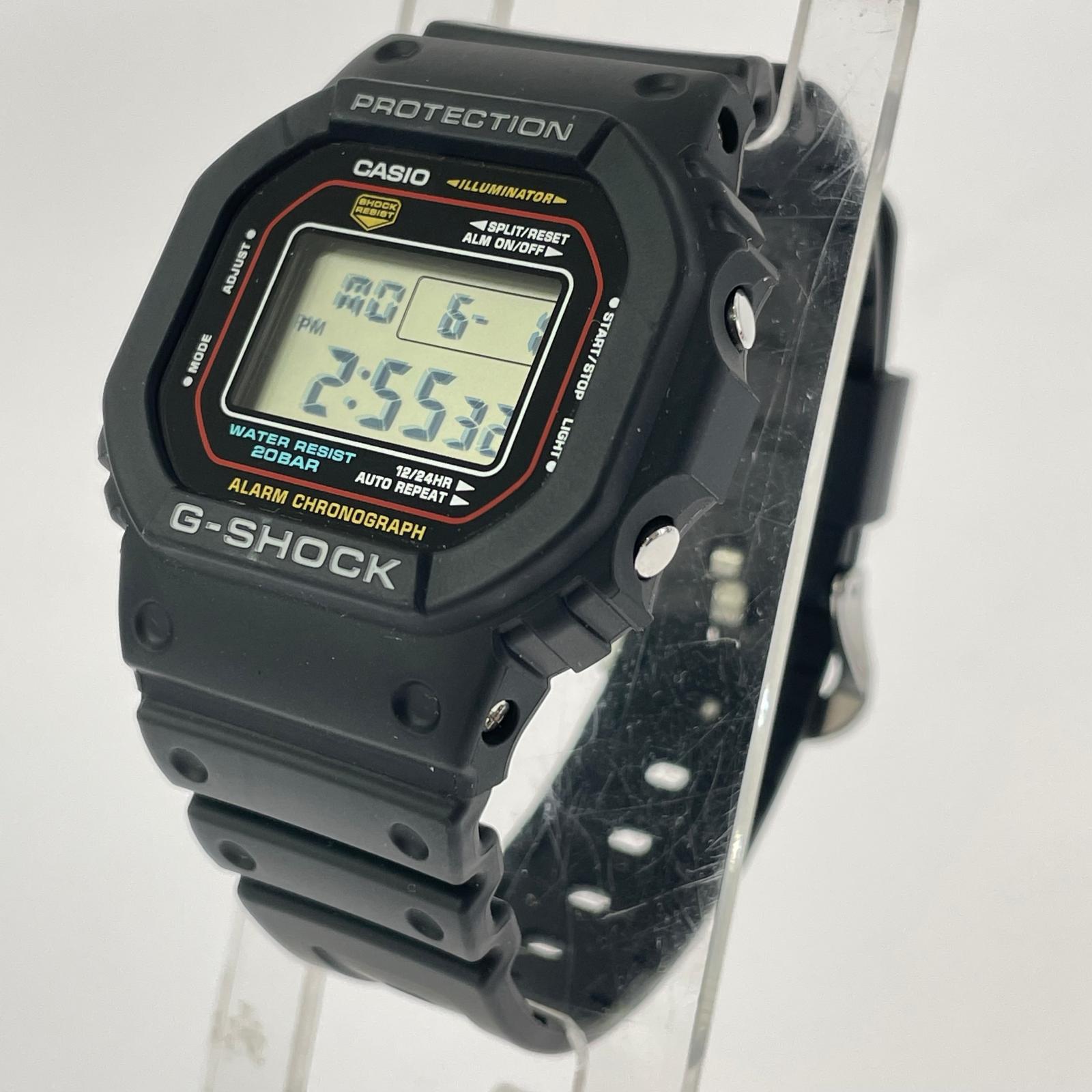 腕時計 CASIO G-SHOCK DW-5600RL ブラック
