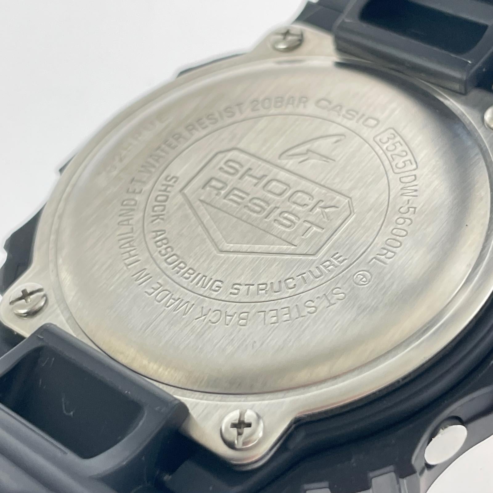 腕時計 CASIO G-SHOCK DW-5600RL ブラック