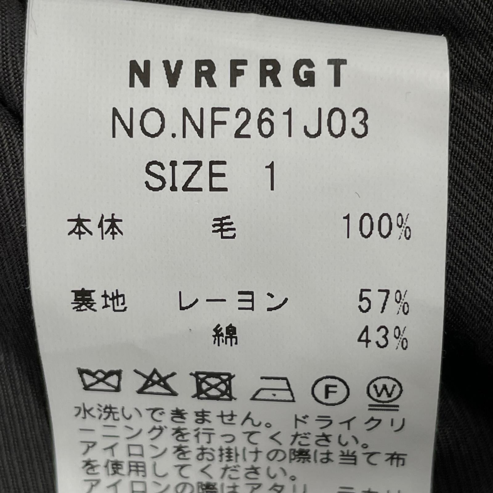 ジャケット 26SS NVRFRGT SHORT ZIP UP JACKET ブラウン 1 ブラウン