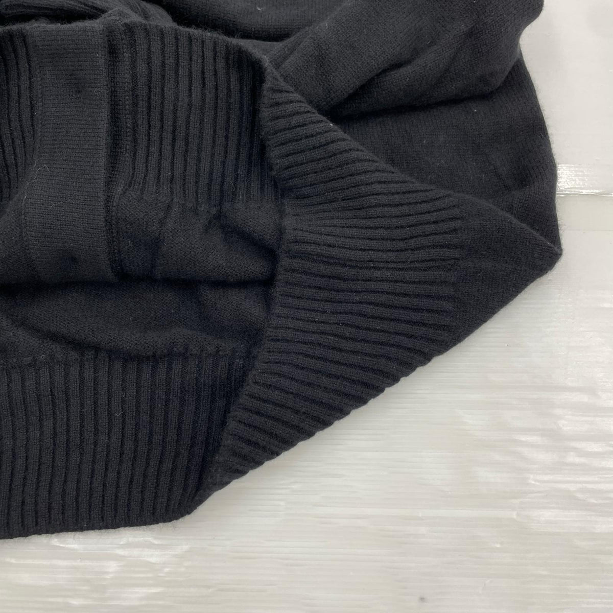 カーディガン ain`t yet anywhere カシミヤカーディガン M BLK ブラック