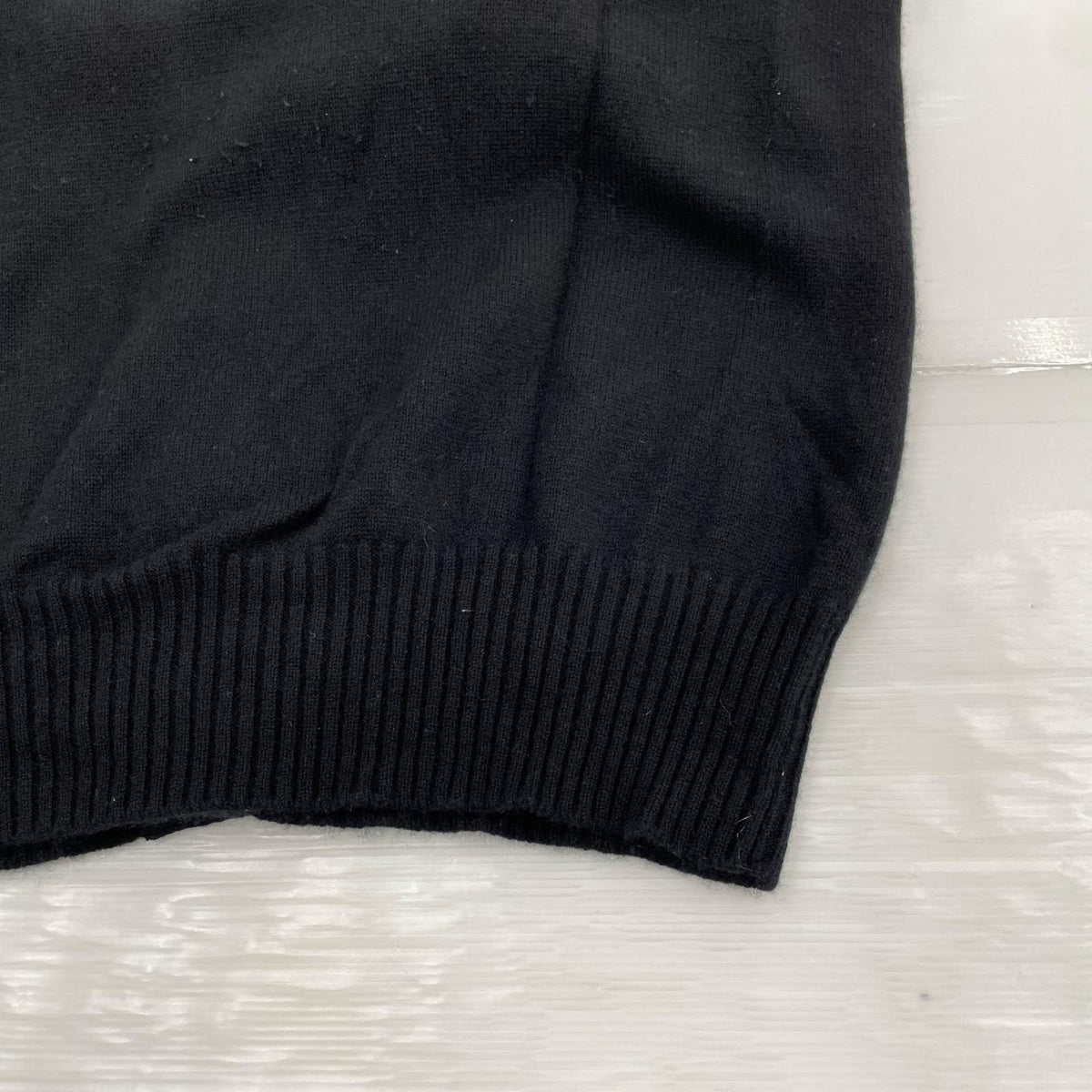 カーディガン ain`t yet anywhere カシミヤカーディガン M BLK ブラック