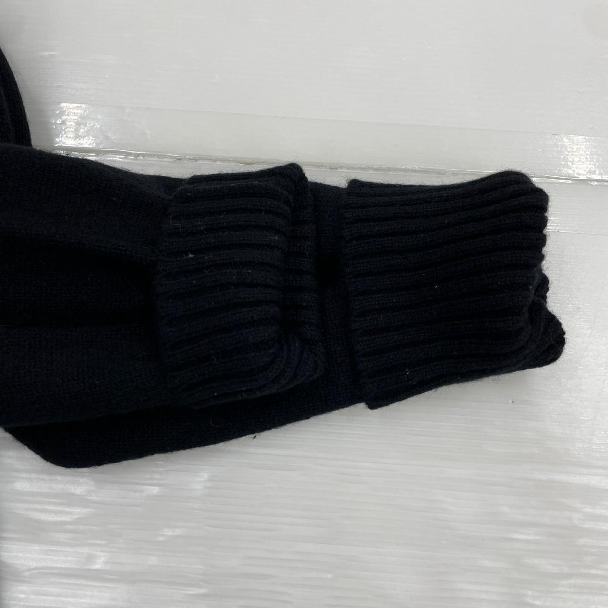 カーディガン ain`t yet anywhere カシミヤカーディガン M BLK ブラック